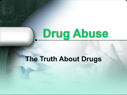 drug and alcohol powerpoint
