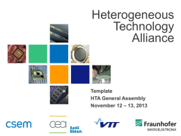 Short Description - Heterogeneous Technology Alliance