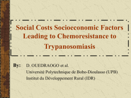 Social costs socioeconomic factors leading to chemoresistence to