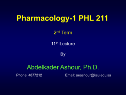 2nd Term 11th Lecture