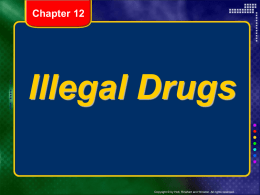 Ch 12 (Illegal Drugs)0