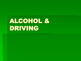 alcohol & driving