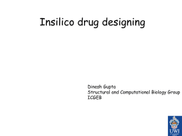 Insilico drug design