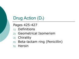 D8 - Drug Action