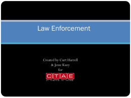 Law Enforcement PowerPoint