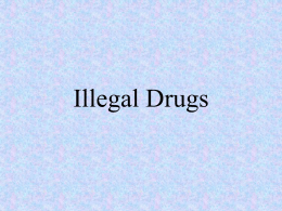 Illegal Drugs - Henry County Schools