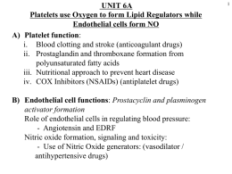 III: Cells Utilizing Oxygen to Form Lipid Regulators and Nitric Oxide