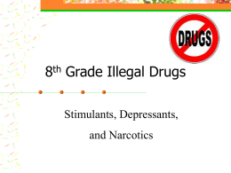 8th Grade Illegal Drugs