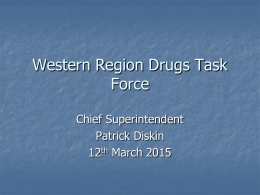 Four Divisions - Western Region Drugs Task Force