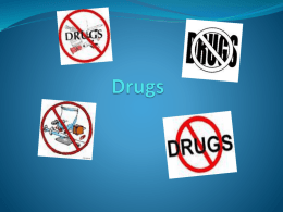 Drugs - teachsecondarywriting