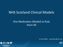Medication models