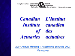 IP27 Richard Larouch.. - Institut canadien des actuaires