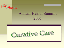 Annual Health Summit 2005