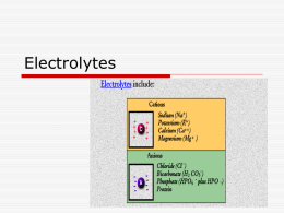 Fluid and Electrolytes All Slides