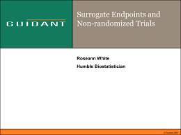 Surrogate Endpoints and Non