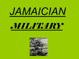 Jamaican Military - 12th Didcot Scouts
