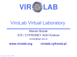 Virtual Laboratory App construction Middleware