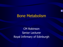 student bone metabolism ortho
