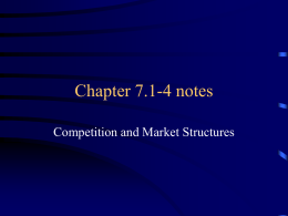 Chapter 7.1 notes - Effingham County Schools