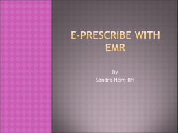 E-prescribe - Personal.psu.edu