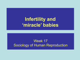 sociology of reproduction Wk_17 - C