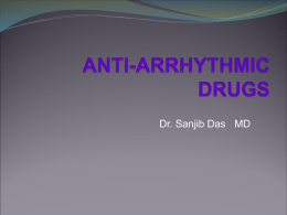 (5)ANTI-ARRHYTHMICS
