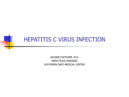 hepatitis c - Scioto County Medical Society