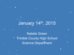 January 14 - Trimble County Schools