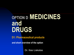 What is a medicine or drug?
