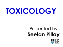 Toxicology (10 Oct 2006)