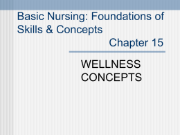 Foundations of Nursing by Lois White Chapter 15