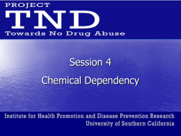 Project TND (Project Towards No Drug Abuse)