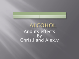 Chris L. Alcohol Dependence