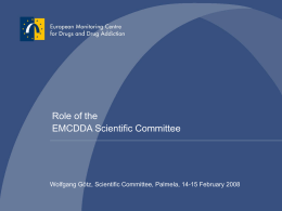 the members of the Scientific Committee shall be appointed in a