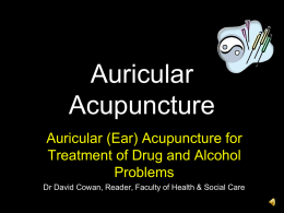 AuricularEarAcupuncture