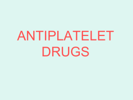L11- ANTIPLATELET DRUGS