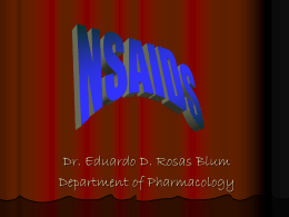NSAIDs - My UAG!