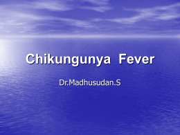 Chikungunya Fever