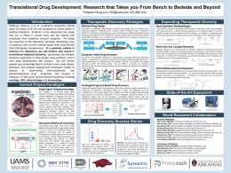 Poster: Translational Drug Development