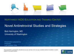 novel_antiretroviral.. - University of Washington