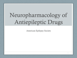 Neuropharmacology of Antiepileptic Drugs