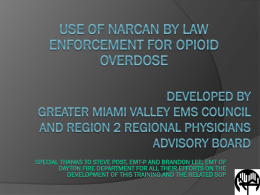 Narcan for LEO PowerPoint
