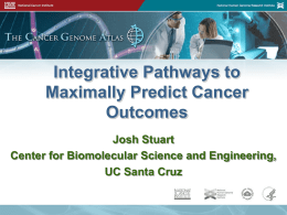 UCSC Cancer Genomics Browser