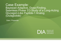Bayesian Adaptive, Dose-Finding, Seamless Phase 2/3 Study of a