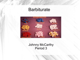 Drug presentation Johnny McCarthy.pot - OldForensics 2012-2013
