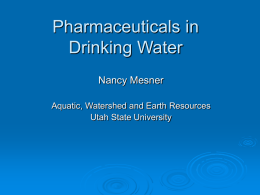 Water Quality in Utah - Utah State University Extension