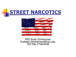 street narcotics