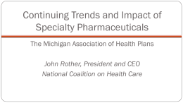 Title to Come - Michigan Association of Health Plans