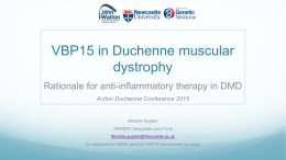 Inflammation in DMD VBP15 – Michela Guglieri