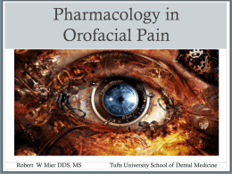 Pharm in Orofacial Pain Finalx